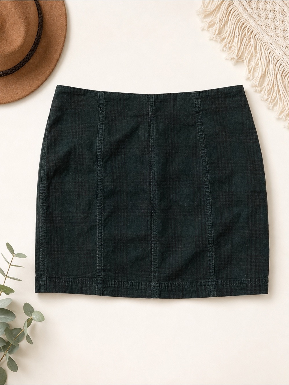 Free‎ People "Modern Femme" Plaid Mini Skirt – EUC! Sz.4